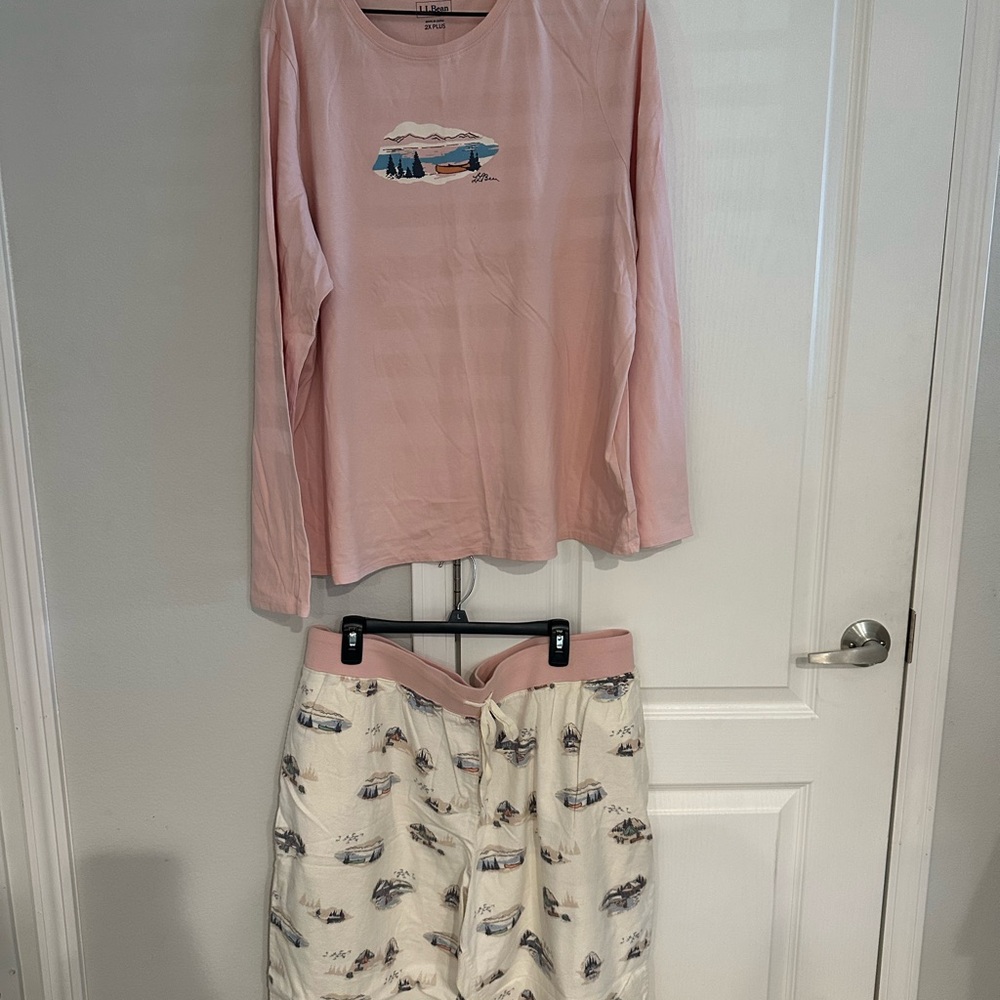 LL Bean Women’s Pajamas 2X